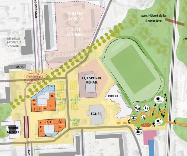 Carte Montplaisir Angers